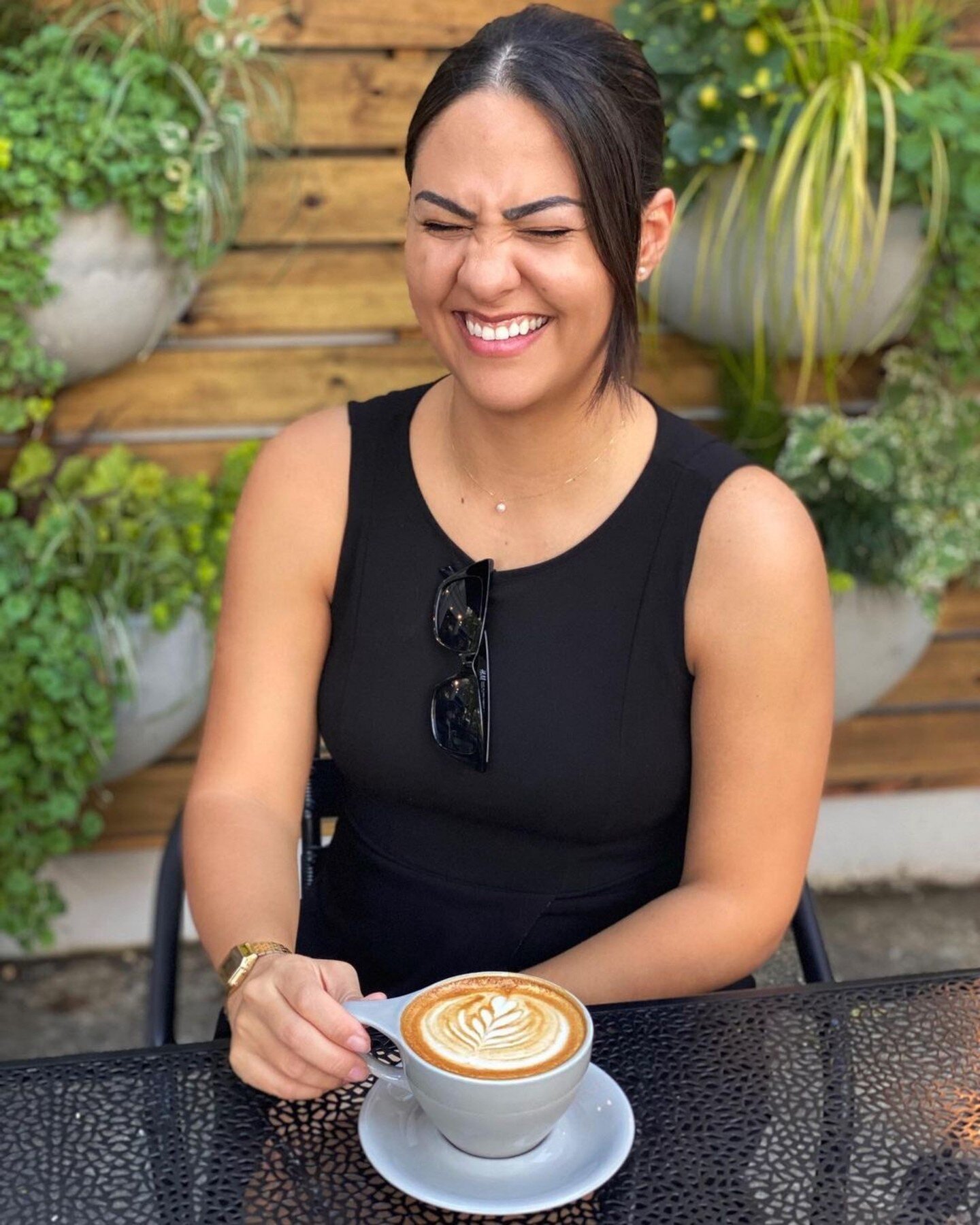 Who doesn't love a perfect cup of coffee!?⁠
⁠
Repost @isadora.explorer⁠
☕️=😆⁠
⁠
⁠
⁠
#foxandfig #plantbased #cafe #vegancafe #latte #veganlatte #latteart #specialtycoffee #coffee #coffeeshop #savannah #visitsavannah #downtownsavannah #savannaheats